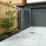 2000 Litre Colorbond Slimline Tank with internal pump for toilet flushing at Camberwell