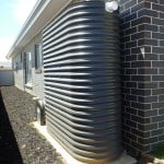 2000 Litre Slimline Colorbond Tank and Pump Cover at Drouin