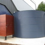 27,000 Litre Round Colorbond Tanks at Westmeadows Primary School