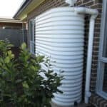 2, 000 Litre Slimline Colorbond Steel Garden Water Tank at Evelyn Ridge Retirement Village Mt Evelyn